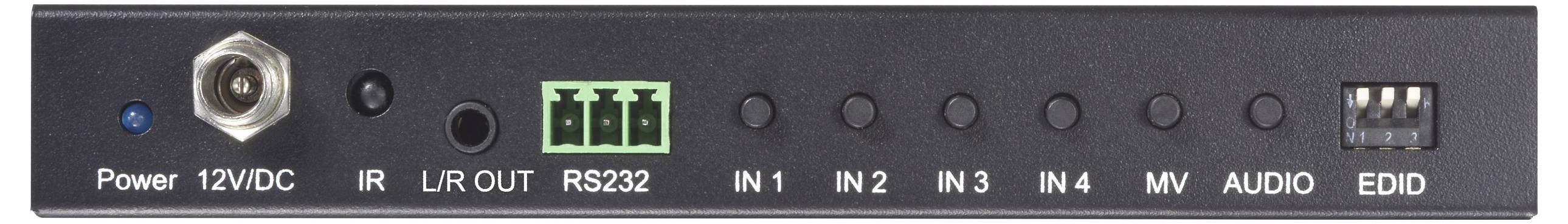 SpeaKa Professional SP-HDS-QMV200 4 Port HDMI Quad Multi-Viewer mit Picture in Picture-Funktion 3480 x 2160 Pixel