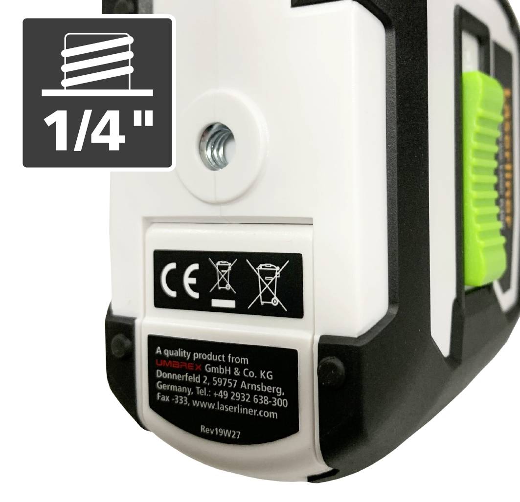 Laserliner CompactLine-Laser G360 Kreuzlinienlaser inkl. Tasche Reichweite (max.): 30m