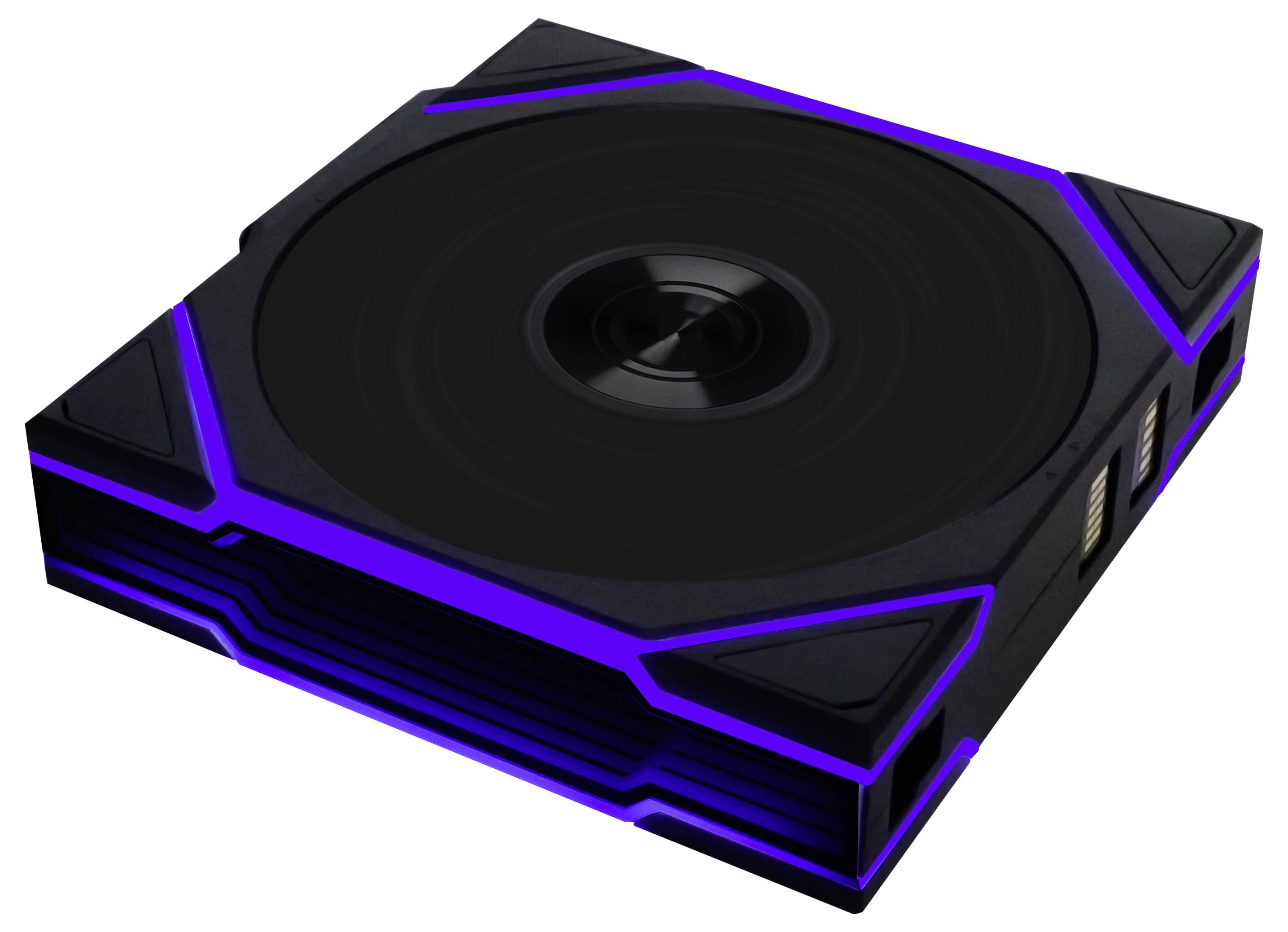 Lian Li UNI FAN TL Wireless Lüfter, ARGB, PWM, 3er-Pack - Reverse Blade, 120mm PC-Gehäuse-Lüfter Schwarz (B x H x T) 120 x 28