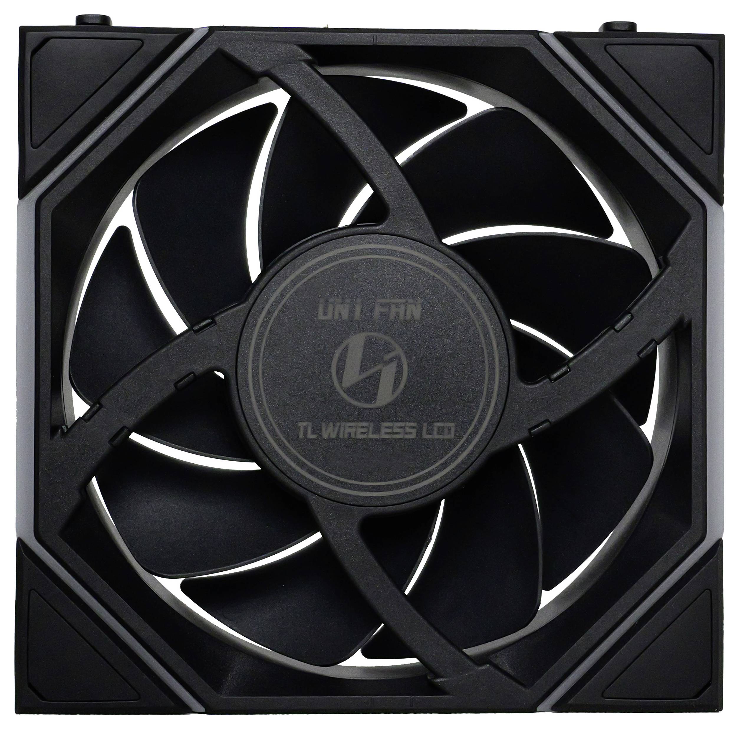 Lian Li UNI FAN TL Wireless LCD Lüfter, ARGB, PWM - 120 mm, schwarz PC-Gehäuse-Lüfter Schwarz (B x H x T) 120 x 28 x 124mm