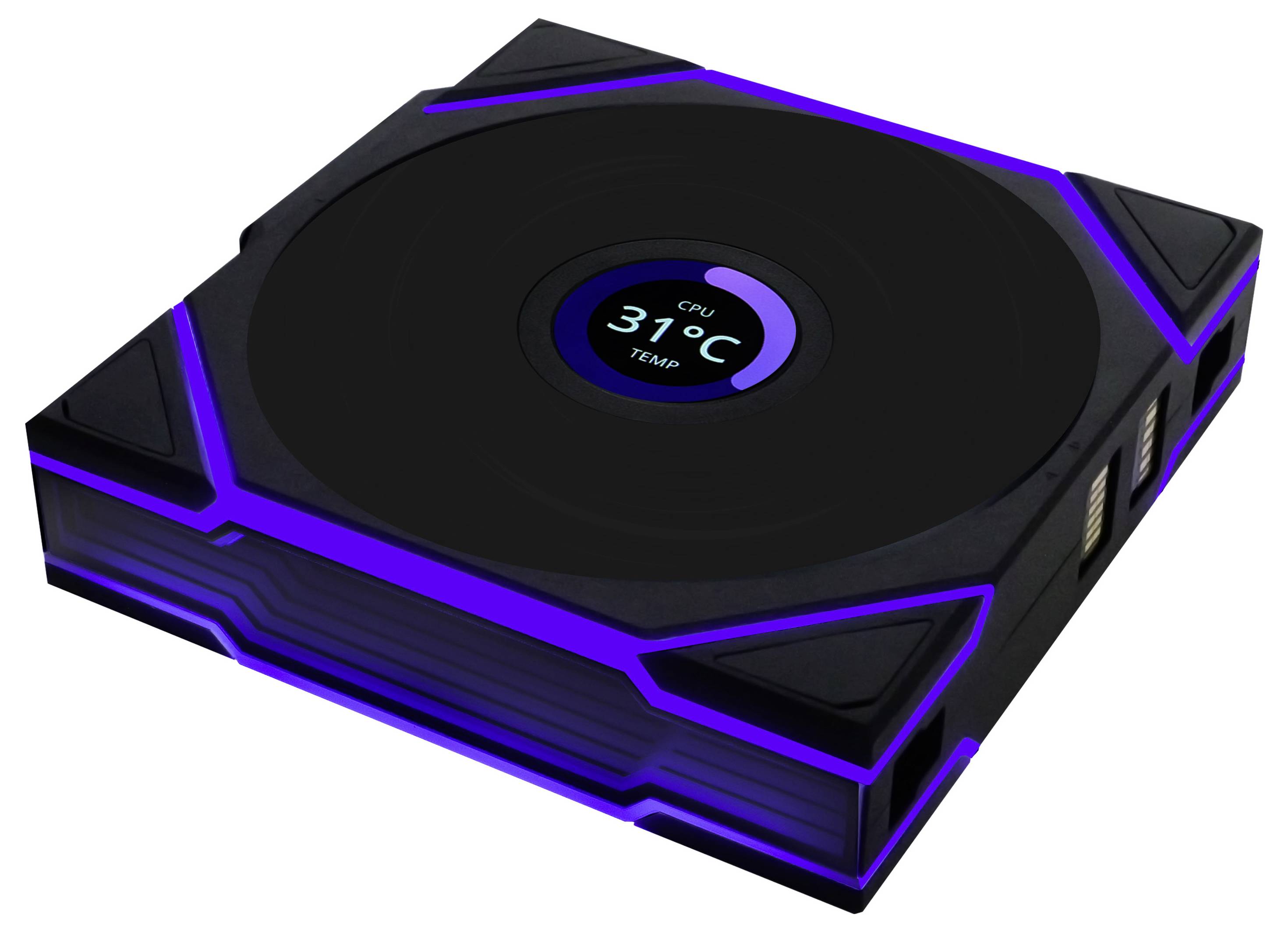 Lian Li UNI FAN TL Wireless LCD Lüfter, ARGB, PWM, 3er-Pack inkl. Controller PC-Gehäuse-Lü