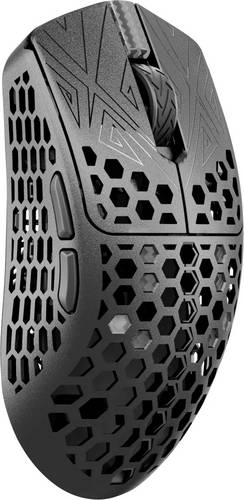 Vancer X Arbiter Studio Akitsu Carbon Fiber Gaming Maus, wireless - schwarz Maus 7 Tasten