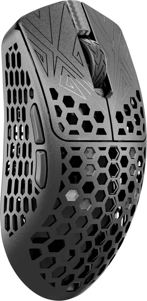 Vancer X Arbiter Studio Akitsu Carbon Fiber Gaming Maus, wireless - schwarz Maus 7 Tasten