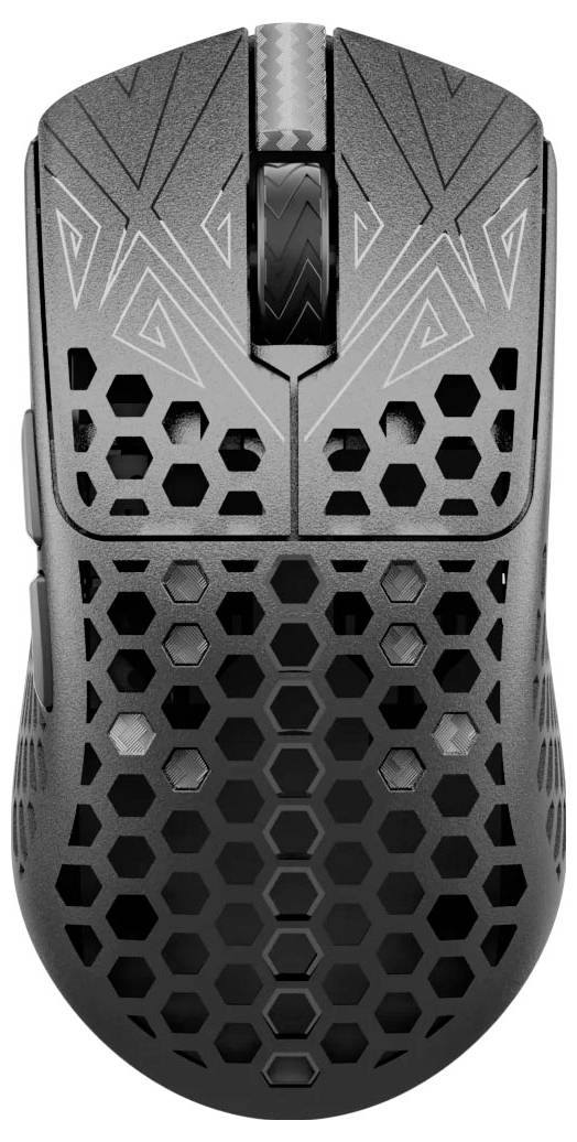 Vancer X Arbiter Studio Akitsu Carbon Fiber Gaming Maus, wireless - schwarz Maus 7 Tasten