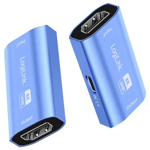 LogiLink HD0064 HDMI-Repeater Blau LogiLink HD0064 HDMI-Repeater Blau
