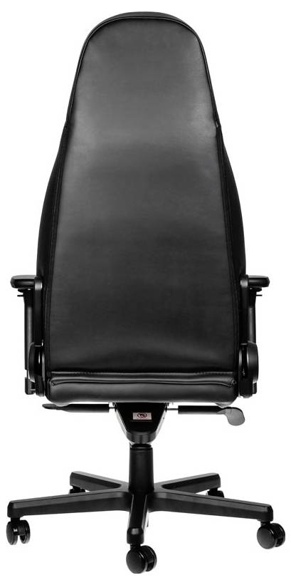 Noblechairs ICON Gaming Stuhl - schwarz/schwarz Gaming-Stuhl Schwarz