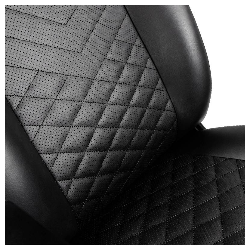 Noblechairs ICON Gaming Stuhl - schwarz/schwarz Gaming-Stuhl Schwarz