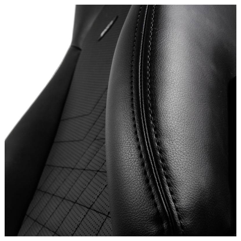Noblechairs ICON Gaming Stuhl - schwarz/schwarz Gaming-Stuhl Schwarz
