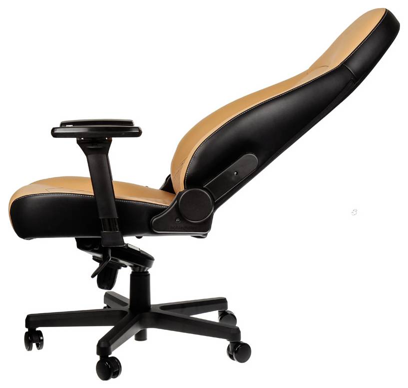 Noblechairs ICON Echtleder Gaming Stuhl - cognac/schwarz Gaming-Stuhl Cognac