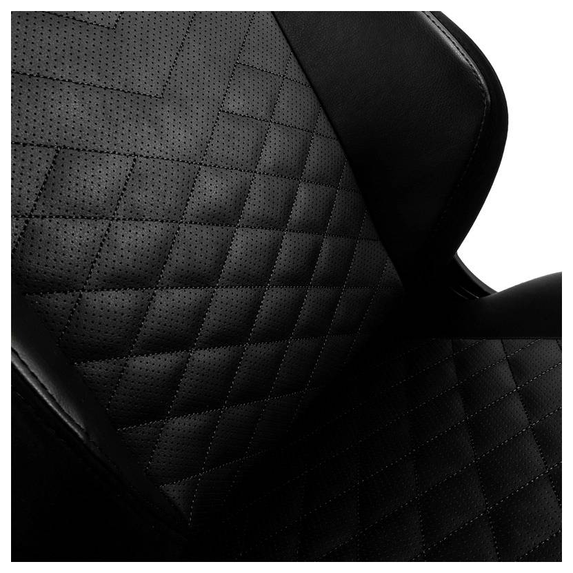Noblechairs HERO Gaming Stuhl - schwarz/schwarz Gaming-Stuhl Schwarz