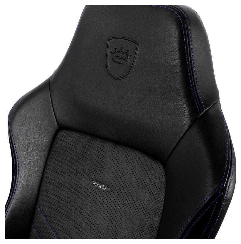 Noblechairs HERO Gaming Stuhl - schwarz/blau Gaming-Stuhl Schwarz-Blau