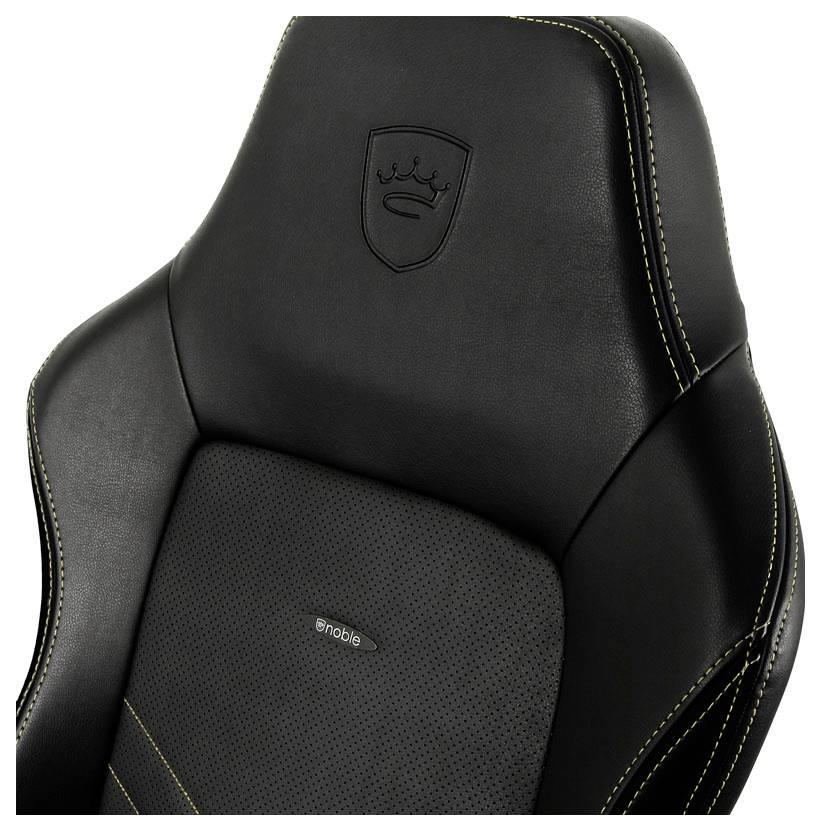 Noblechairs HERO Gaming Stuhl - schwarz/gold Gaming-Stuhl Schwarz/Gold