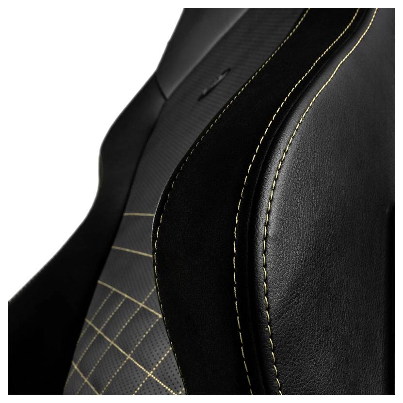 Noblechairs HERO Gaming Stuhl - schwarz/gold Gaming-Stuhl Schwarz/Gold