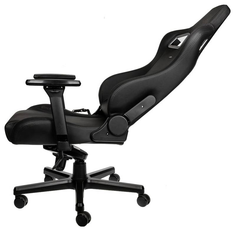 Noblechairs EPIC Gaming Stuhl - Black Edition Gaming-Stuhl Schwarz