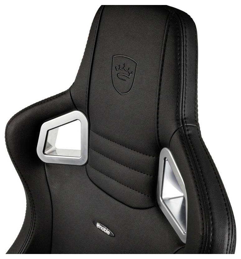Noblechairs EPIC Gaming Stuhl - Black Edition Gaming-Stuhl Schwarz
