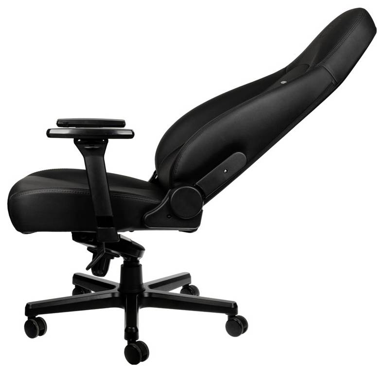 Noblechairs ICON Gaming Stuhl - Black Edition Gaming-Stuhl Schwarz