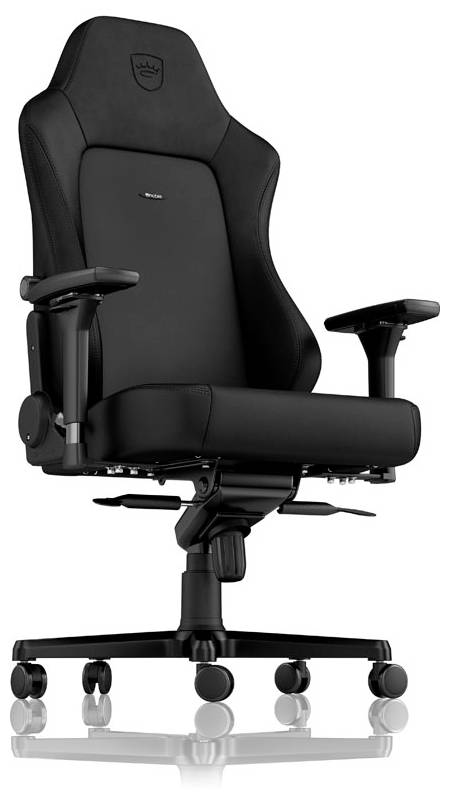Noblechairs HERO Gaming Stuhl - Black Edition Gaming-Stuhl Schwarz