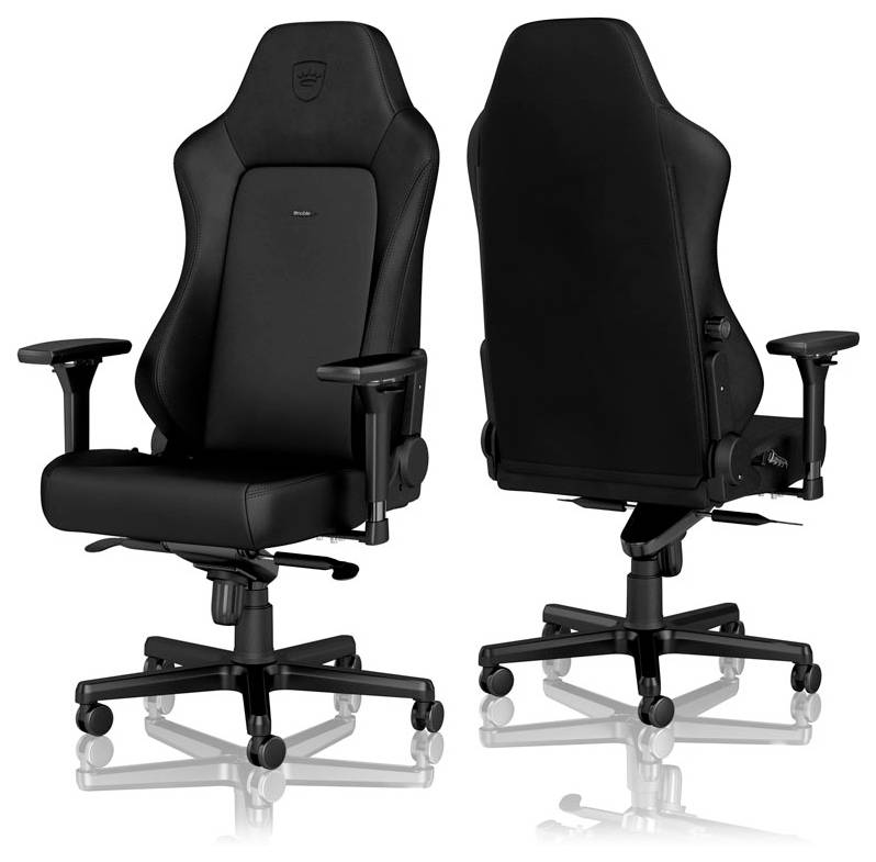 Noblechairs HERO Gaming Stuhl - Black Edition Gaming-Stuhl Schwarz