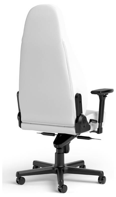 Noblechairs ICON Gaming-Stuhl - White Edition Gaming-Stuhl Weiß