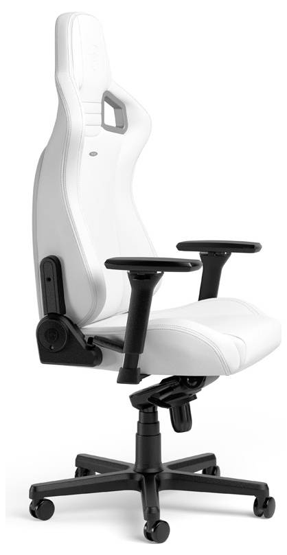 Noblechairs EPIC Gaming-Stuhl - White Edition Gaming-Stuhl Weiß