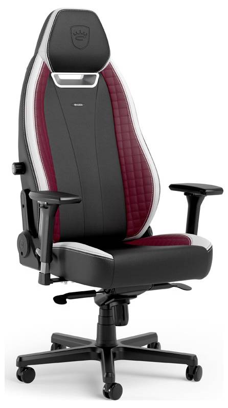Noblechairs LEGEND Gaming Stuhl - schwarz/weiß/rot Gaming-Stuhl Schwarz