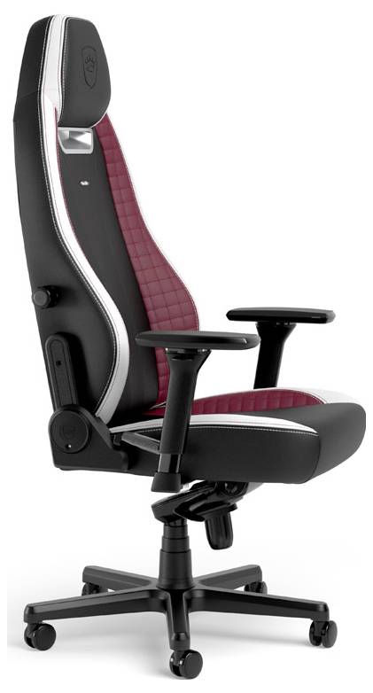 Noblechairs LEGEND Gaming Stuhl - schwarz/weiß/rot Gaming-Stuhl Schwarz