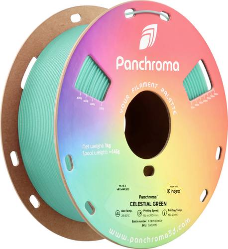 Polymaker CA02015 Panchroma™ Celestial Filament PLA, PLA Glitter Mehrfarbig 1.75 mm 1000 g Green, G