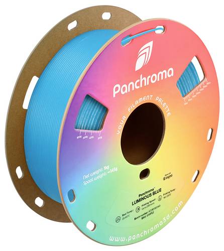 Polymaker CA02031 Panchroma™ Luminous Filament PLA nachleuchtend 1.75 mm 1000 g Blue, Blau 1 St.