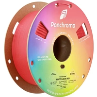 Polymaker CA04021 Panchroma™ Matte Filament PLA Matt, geringerer Kunststoffgehalt 1.75mm 1000g Lava Red, Rot 1St. Polymaker CA04021 Panchroma™ Matte Filament PLA Matt, geringerer Kunststoffgehalt 1.75mm 1000g Lava Red, Rot 1St.