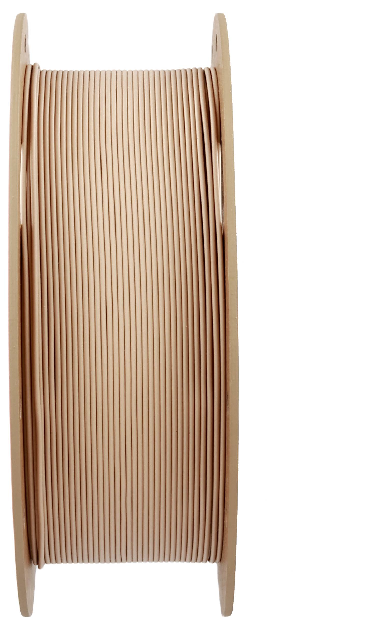 Polymaker CA04034 Panchroma™ Matte Filament PLA Matt, Geringe Dichte 1.75mm 1000g Pastel Peanut, Erdnussbraun 1St.