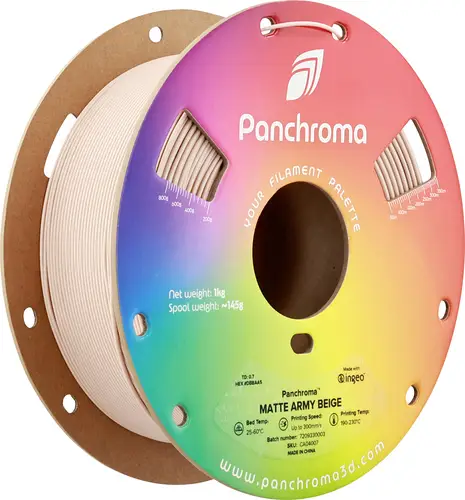 Polymaker CA04007 Panchroma™ Matte Filament PLA Matt, geringerer Kunststoffgehalt 1.75 mm 1000 g Ar