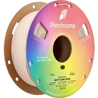 Polymaker CA04007 Panchroma™ Matte Filament PLA Matt, geringerer Kunststoffgehalt 1.75mm 1000g Army Beige 1St. Polymaker CA04007 Panchroma™ Matte Filament PLA Matt, geringerer Kunststoffgehalt 1.75mm 1000g Army Beige 1St.
