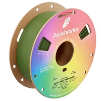 Polymaker CA04010 Panchroma™ Matte Filament PLA Matt, geringerer Kunststoffgehalt 1.75mm 1000g Army Dark Green, Grün 1St. Polymaker CA04010 Panchroma™ Matte Filament PLA Matt, geringerer Kunststoffgehalt 1.75mm 1000g Army Dark Green, Grün 1St.