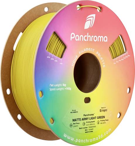 Polymaker CA04011 Panchroma™ Matte Filament PLA Matt, geringerer Kunststoffgehalt 1.75 mm 1000 g Ar