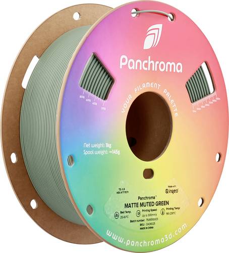 Polymaker CA04025 Panchroma™ Matte Filament PLA Matt, geringerer Kunststoffgehalt 1.75 mm 1000 g Mu