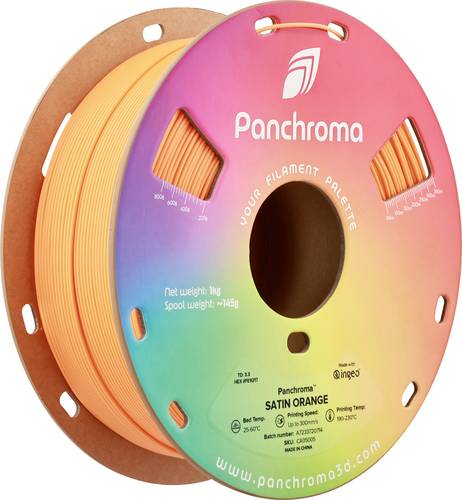 Polymaker CA05005 Panchroma™ Satin Filament PLA Satiniert, hohe Steifigkeit 1.75 mm 1000 g Orange 1