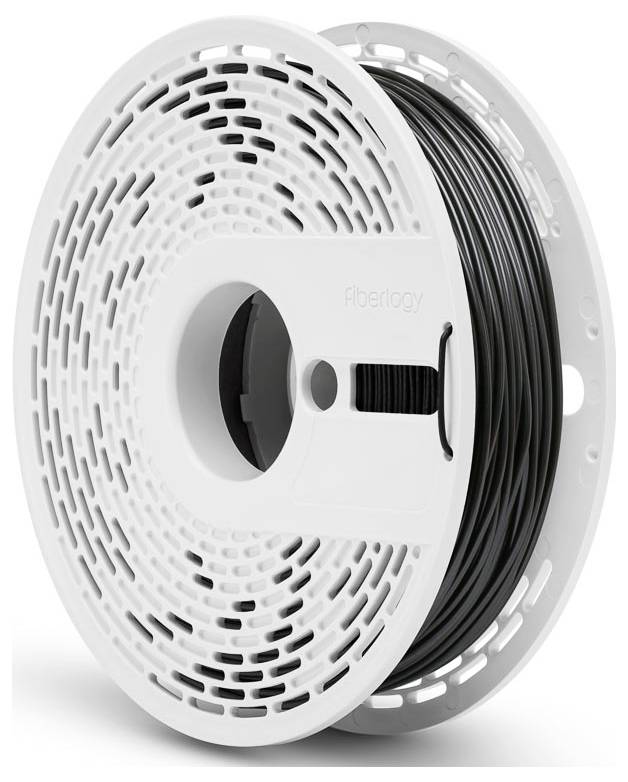 Fiberlogy PET-ESD-175-050 Filament PETG ESD ESD-sicher, chemisch beständig 1.75mm 500g Schwarz 1St.