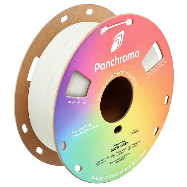 Polymaker CA02030 Panchroma™ Glow Filament PLA nachleuchtend, Farbwechsel 1.75mm 1000g Glow Green 1St. Polymaker CA02030 Panchroma™ Glow Filament PLA nachleuchtend, Farbwechsel 1.75mm 1000g Glow Green 1St.