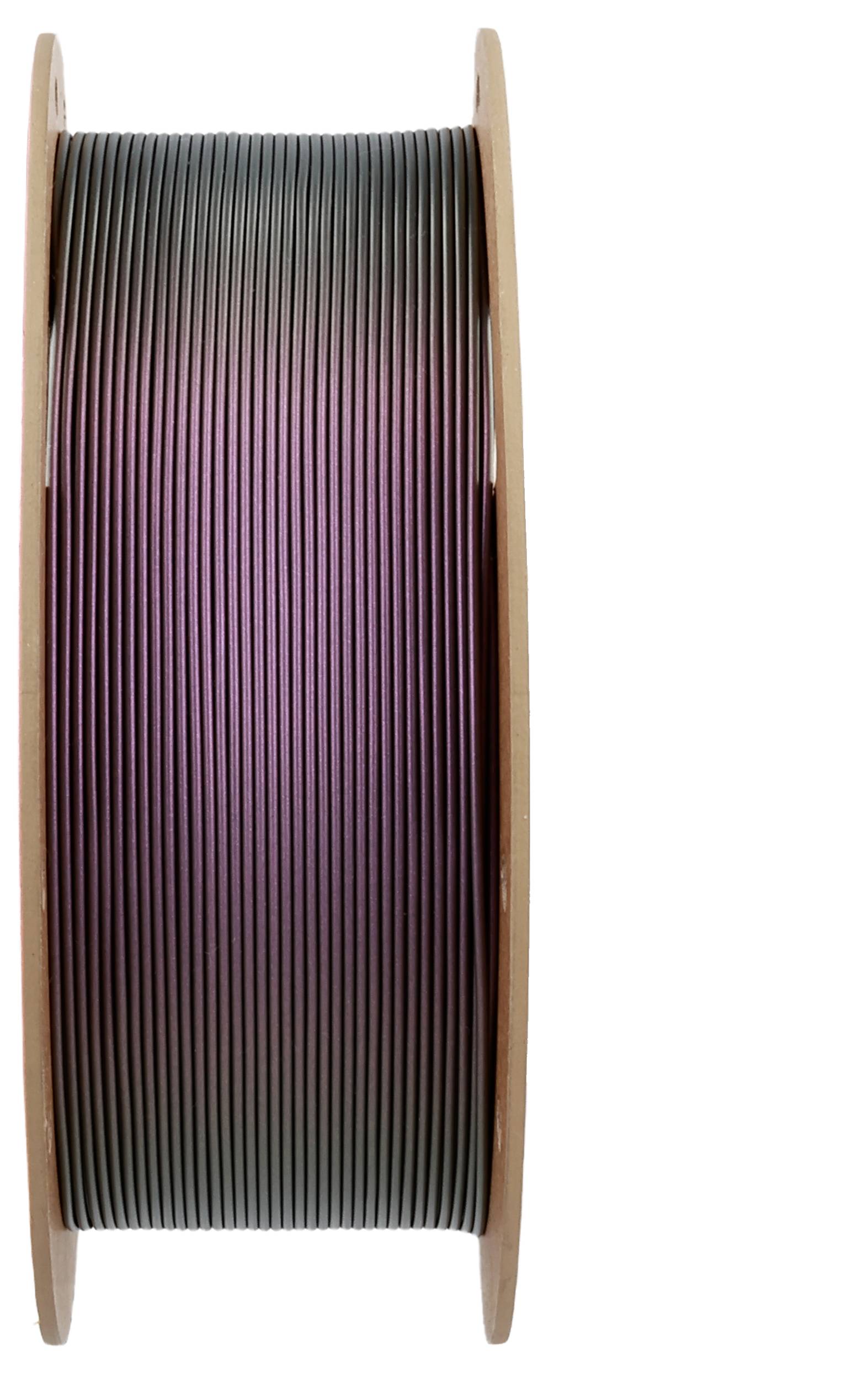 Polymaker CA02018 Panchroma™ Starlight Filament PLA Farbwechsel, Mehrfarbig 1.75mm 1000g Starlight Mercury, Silber 1St.