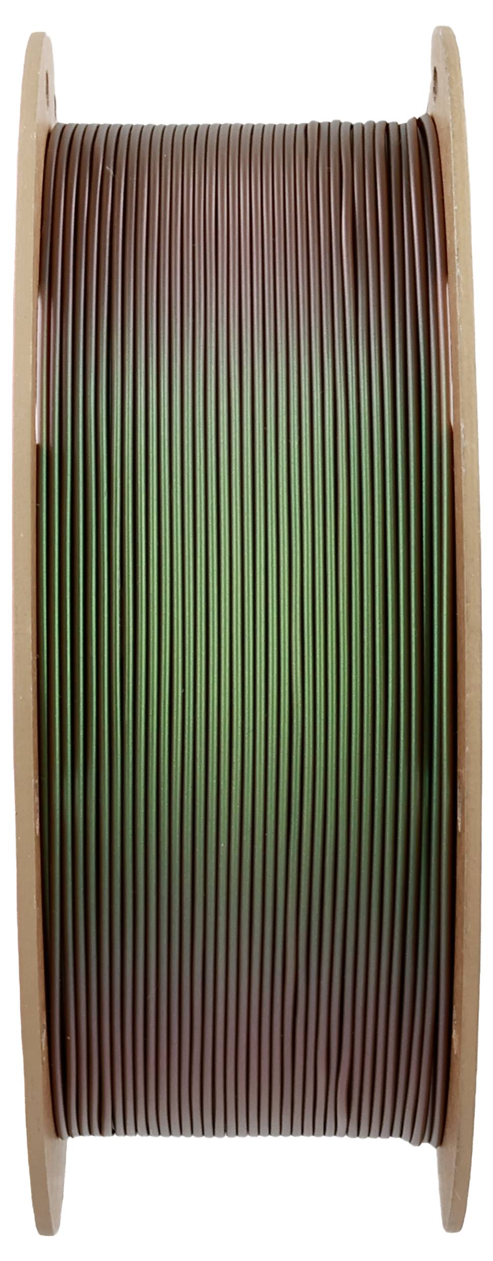 Polymaker CA02019 Panchroma™ Starlight Filament PLA Mehrfarbig, Farbwechsel 1.75mm 1000g Starlight Meteor, Grün 1St.