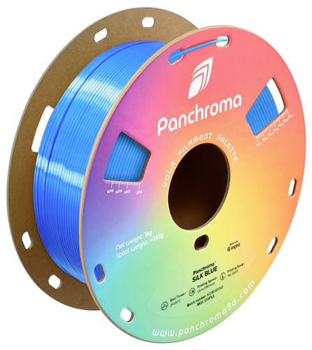 PLA SILK 1,75mm BLUE 1kg POLYMAKER PANCHROMA 3D FILAMENT (CA03002)