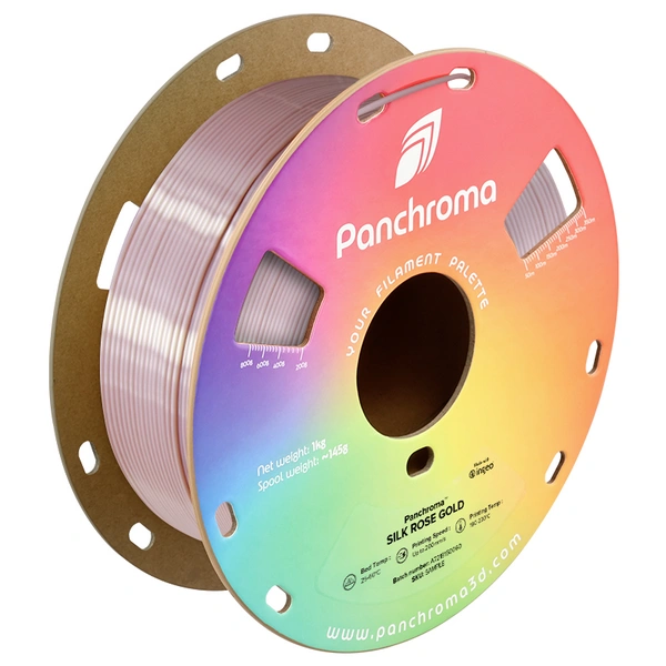 Polymaker CA03017 Panchroma™ Silk Filament PLA Seidig glänzend 1.75 mm 1000 g Rose Gold 1 St. Polymaker CA03017 Panchroma™ Silk Filament PLA Seidig glänzend 1.75 mm 1000 g Rose Gold 1 St.