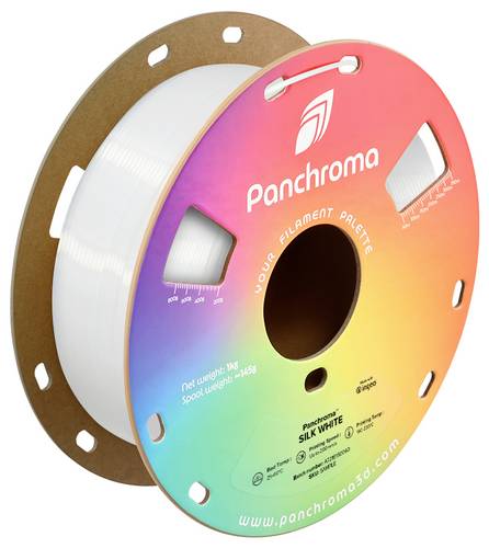 PLA SILK 1,75mm WHITE 1kg POLYMAKER PANCHROMA 3D FILAMENT (CA03020)