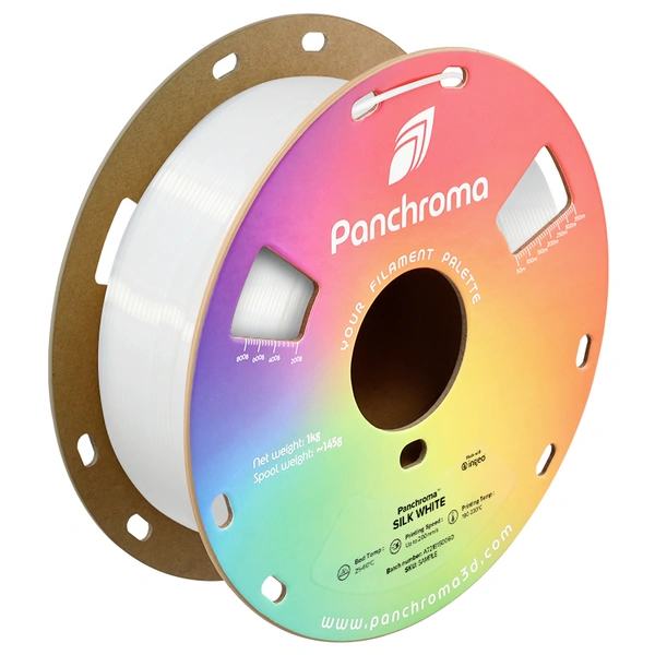 Polymaker CA03020 Panchroma™ Silk Filament PLA Seidig glänzend 1.75mm 1000g Weiß 1St. Polymaker CA03020 Panchroma™ Silk Filament PLA Seidig glänzend 1.75mm 1000g Weiß 1St.