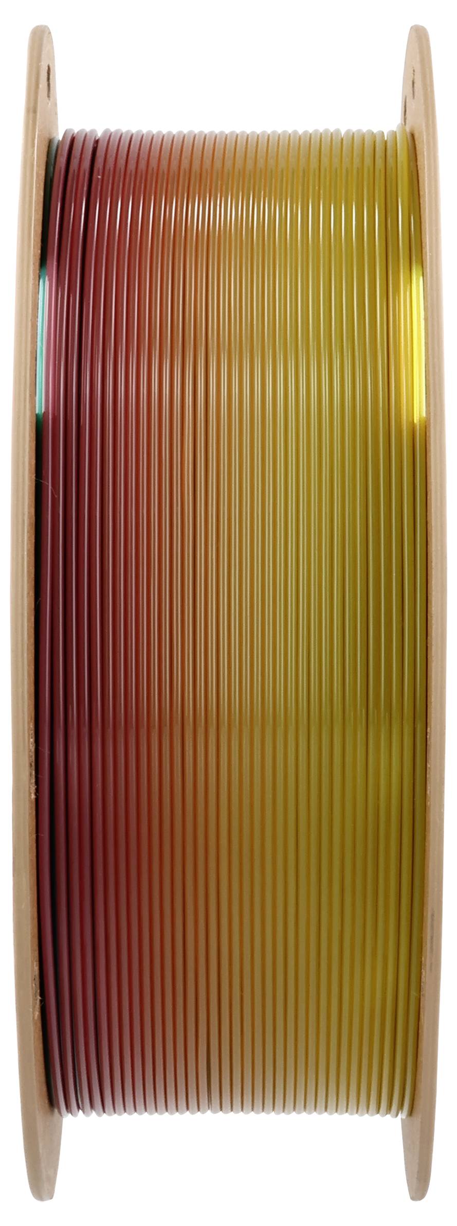 Polymaker CA09001 Panchroma™ Gradient Translucent Filament PLA Mehrfarbig 1.75mm 1000g Regenbogen, Transluzent 1St.