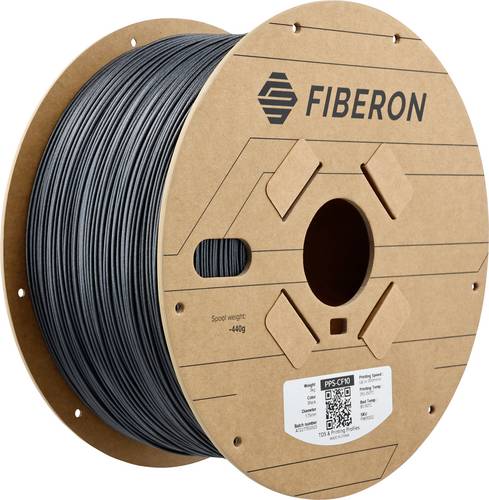 Polymaker FM01002 Fiberon™ PPS-CF10 Filament PPS-CF Kohlefaserverstärkt, chemisch beständig, hitz
