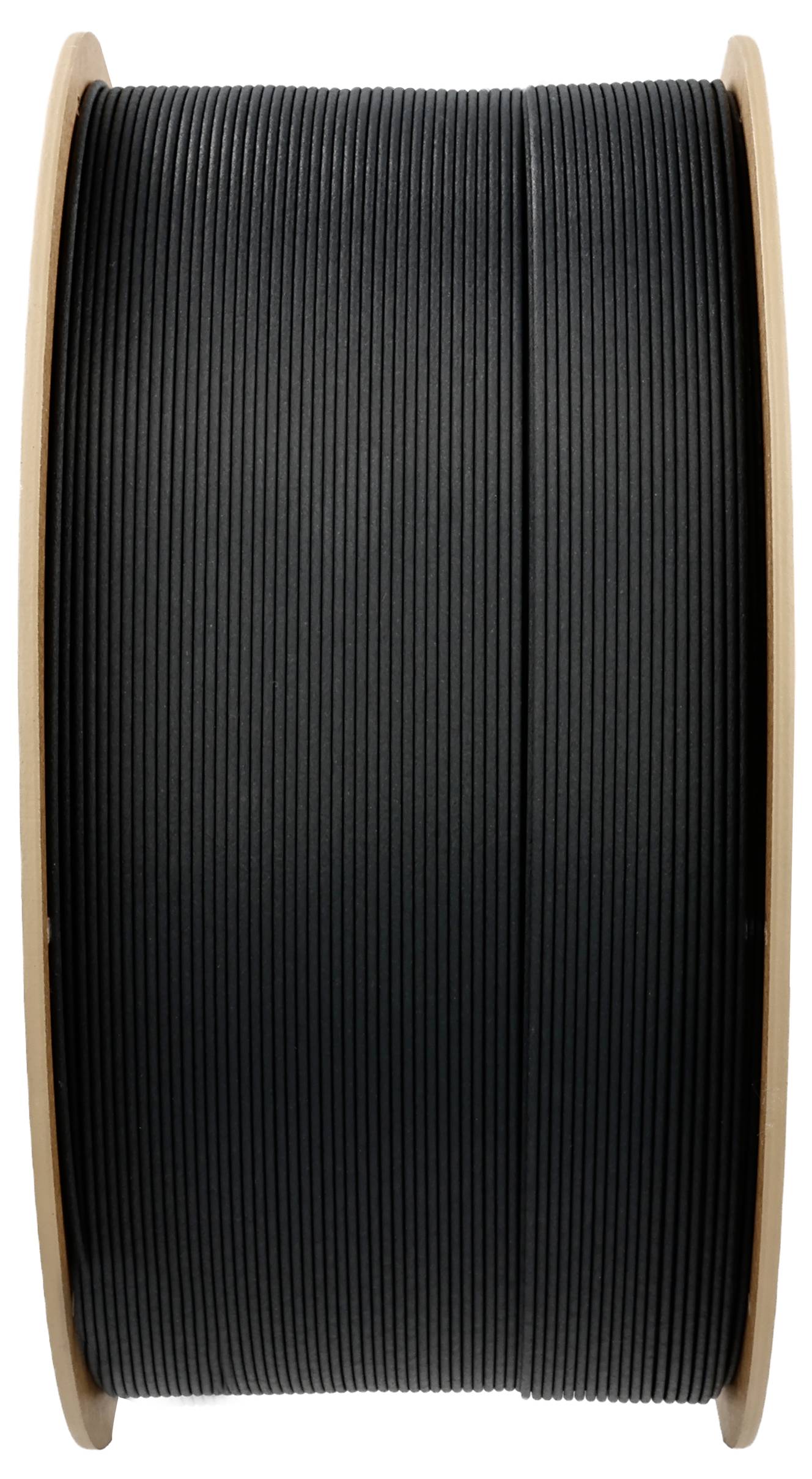 Polymaker FB04002 Fiberon™ PETG-rCF08 Filament PETG-rCF Kohlefaserverstärkt, Recycelte Carbonfasern 1.75mm 3000g Schwarz 1St.