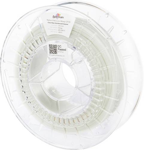 Spectrum Filaments 80721 PA6 Low Warp GF30 Filament PA6-GF Glasfaserverstärkt, hitzebeständig, chem