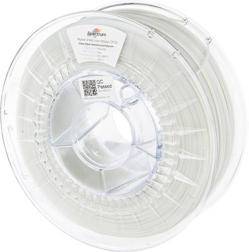 Spectrum Filaments 80722 PA6 Low Warp GF30 Filament PA6-GF Glasfaserverstärkt, hitzebeständig, chem