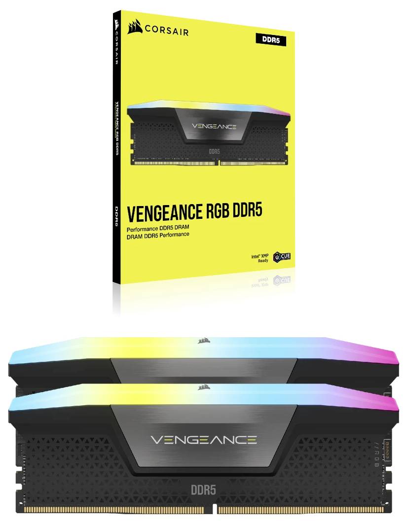 Corsair CMH96GX5M2B6400C32 Desktop-Arbeitsspeicher DDR5 96GB 2 x 48GB 4800MHz 288pin DIMM CL32 CMH96GX5M2B6400C32